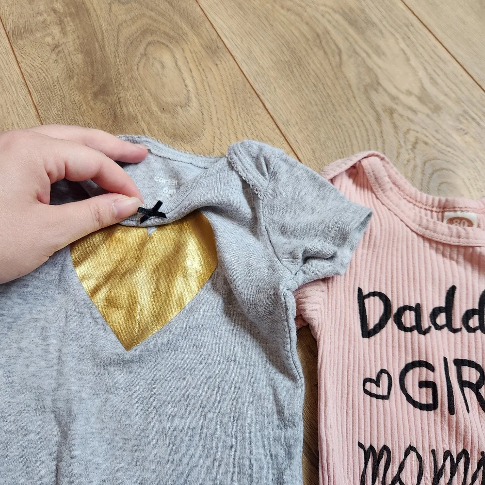 6 Months Girls Onesie Bodysuits And Leggings